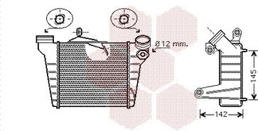 Van Wezel 49004036 - Intercooler, şarj cihazı furqanavto.az