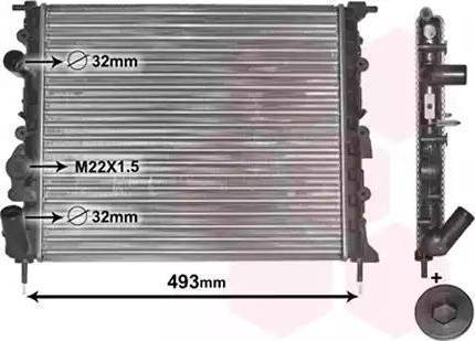 TEMPEST TP.15.63.9371 - Radiator, mühərrikin soyudulması furqanavto.az