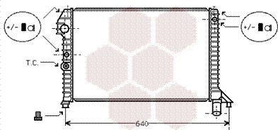 Van Wezel 59002060 - Radiator, mühərrikin soyudulması furqanavto.az