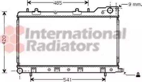 KOYORAD PL091165 - Radiator, mühərrikin soyudulması furqanavto.az