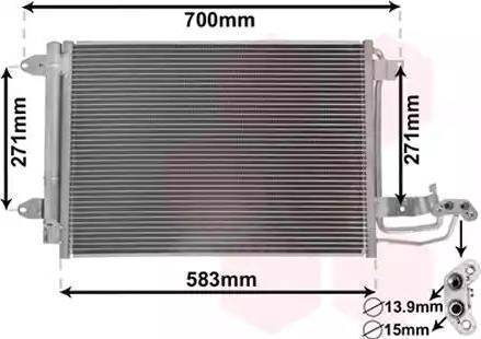 Parts-Mall PXNCT-001 - Kondenser, kondisioner furqanavto.az