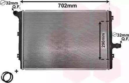 TEMPEST TP.15.65.281A - Radiator, mühərrikin soyudulması furqanavto.az