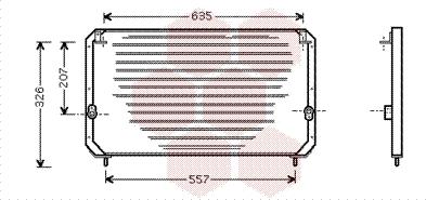 Van Wezel 53005202 - Kondenser, kondisioner furqanavto.az