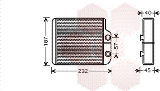 Van Wezel 53006368 - İstilik dəyişdiricisi, daxili isitmə www.furqanavto.az