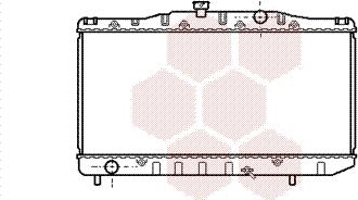 Van Wezel 53002061 - Radiator, mühərrikin soyudulması furqanavto.az