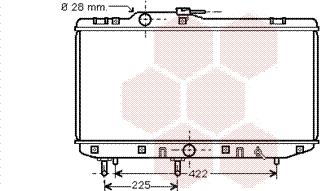 Van Wezel 53002151 - Radiator, mühərrikin soyudulması furqanavto.az