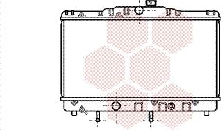 Van Wezel 53002116 - Radiator, mühərrikin soyudulması furqanavto.az