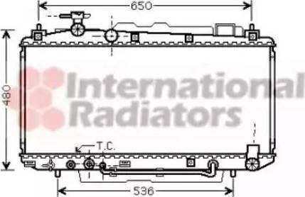 NRF 58646 - Radiator, mühərrikin soyudulması furqanavto.az