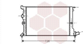 Van Wezel 09002072 - Radiator, mühərrikin soyudulması furqanavto.az