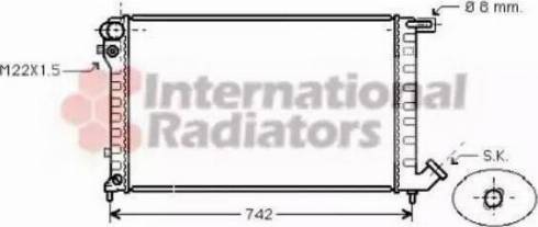 Nissens 63509A - Radiator, mühərrikin soyudulması furqanavto.az