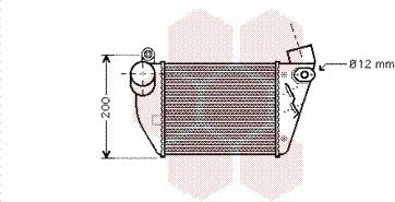 Van Wezel 03004224 - Intercooler, şarj cihazı furqanavto.az