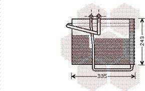 Van Wezel 0700V042 - Buxarlandırıcı, kondisioner furqanavto.az