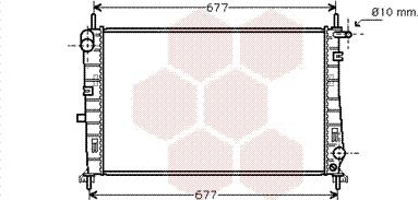 Van Wezel 18002196 - Radiator, mühərrikin soyudulması furqanavto.az