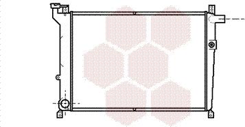 Van Wezel 13002098 - Radiator, mühərrikin soyudulması furqanavto.az