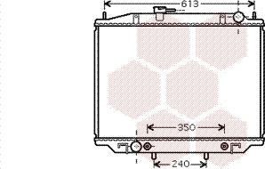 Van Wezel 13002262 - Radiator, mühərrikin soyudulması furqanavto.az