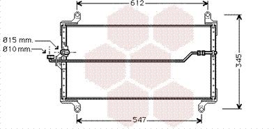 Van Wezel 17005202 - Kondenser, kondisioner furqanavto.az