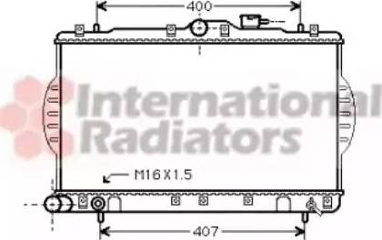 Van Wezel 82002088 - Radiator, mühərrikin soyudulması furqanavto.az