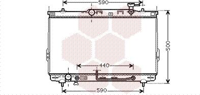 Van Wezel 82002110 - Radiator, mühərrikin soyudulması furqanavto.az