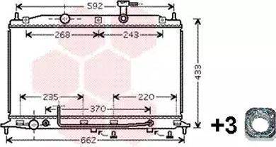 KOYORAD PL812387 - Radiator, mühərrikin soyudulması furqanavto.az