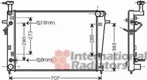 KOYORAD PL812655 - Radiator, mühərrikin soyudulması furqanavto.az