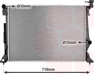 Van Wezel 82012741 - Radiator, mühərrikin soyudulması furqanavto.az