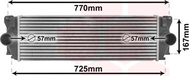 Van Wezel 30004396 - Intercooler, şarj cihazı furqanavto.az