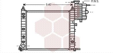 Van Wezel 30002350 - Radiator, mühərrikin soyudulması furqanavto.az