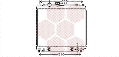 Van Wezel 32002138 - Radiator, mühərrikin soyudulması furqanavto.az