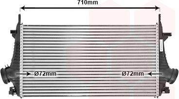 Van Wezel 37004476 - Intercooler, şarj cihazı furqanavto.az