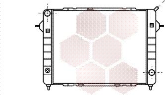 Van Wezel 37002098 - Radiator, mühərrikin soyudulması furqanavto.az