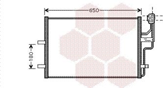 Van Wezel 27005186 - Kondenser, kondisioner furqanavto.az