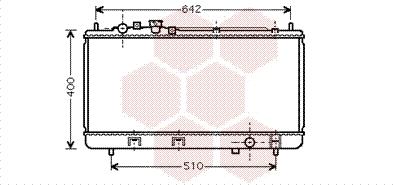 Van Wezel 27002176 - Radiator, mühərrikin soyudulması furqanavto.az