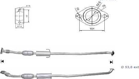 VEGAZ TK-868 - Katalitik çevirici furqanavto.az