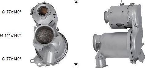 VEGAZ VK-440SIC - Tüs / Hissəcik filtri, egzoz sistemi furqanavto.az