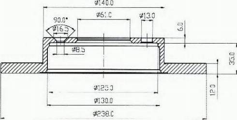 VEMA 98021 - Əyləc Diski furqanavto.az