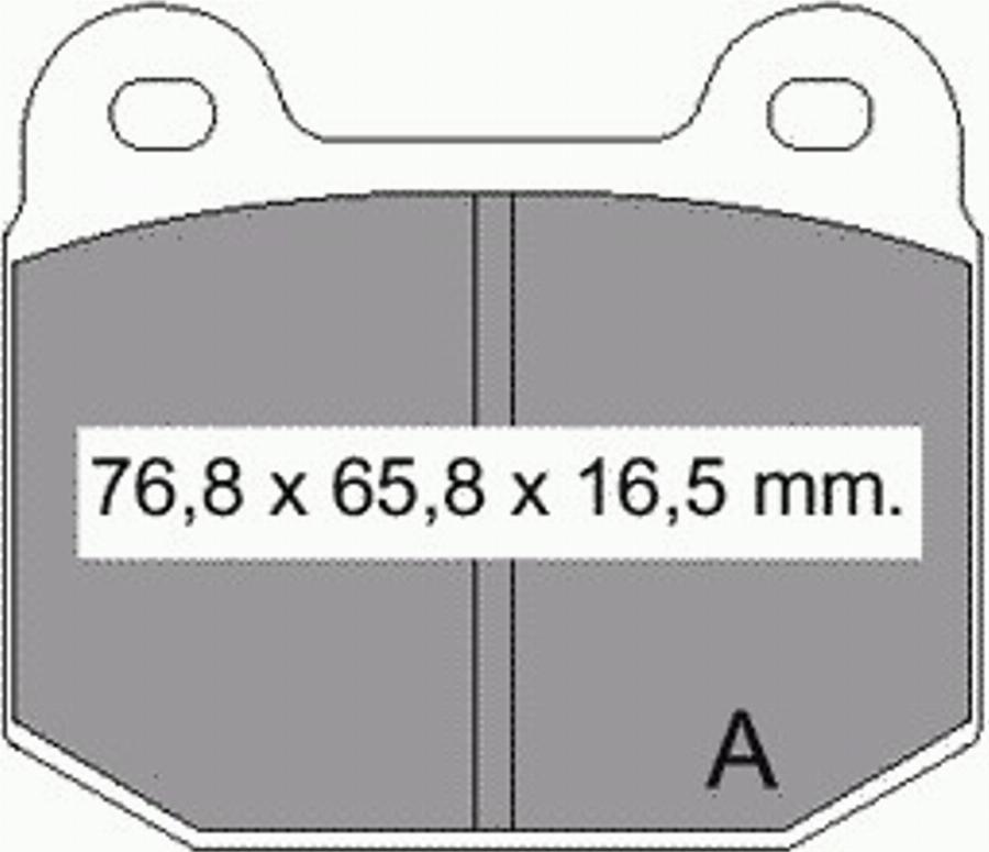 VEMA 831180 - Əyləc altlığı dəsti, əyləc diski furqanavto.az