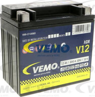 Vemo V99-17-0060 - Başlanğıc batareyası furqanavto.az