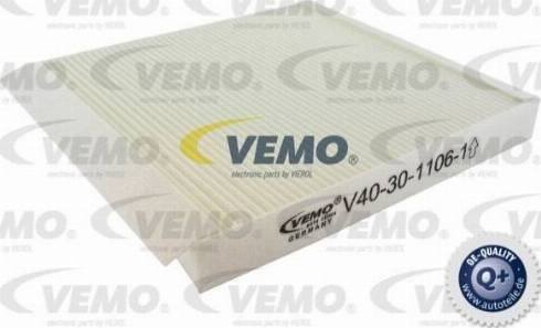 Vemo V40-30-1106-1 - Filtr, daxili hava furqanavto.az