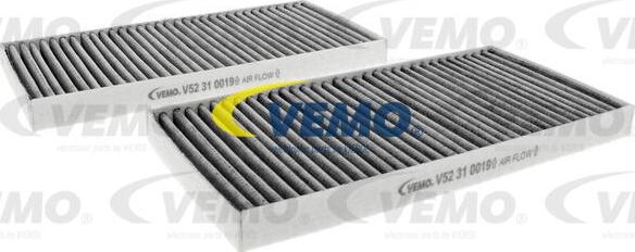 Vemo V52-31-5001 - Filtr, daxili hava furqanavto.az