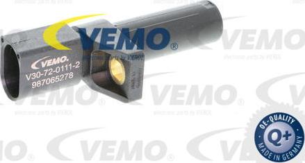 Vemo V30-72-0111-2 - Sensor, krank mili nəbzi furqanavto.az