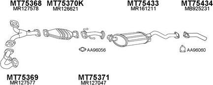 Veneporte 750080 - Egzoz sistemi furqanavto.az