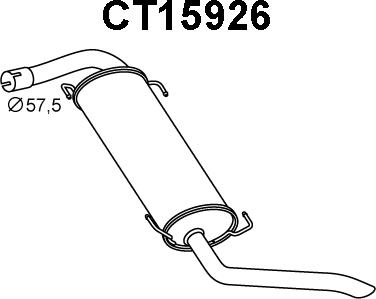 Veneporte CT15926 - Son səsboğucu furqanavto.az