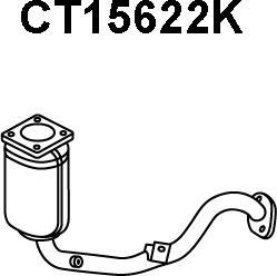 Veneporte CT15622K - Katalitik çevirici furqanavto.az