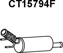 Veneporte CT15794F - Tüs / Hissəcik filtri, egzoz sistemi furqanavto.az