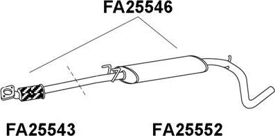 Veneporte FA25546 - Ön səsboğucu furqanavto.az