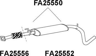 Veneporte FA25552 - Ön səsboğucu furqanavto.az