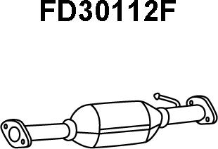 Veneporte FD30112F - Tüs / Hissəcik filtri, egzoz sistemi furqanavto.az