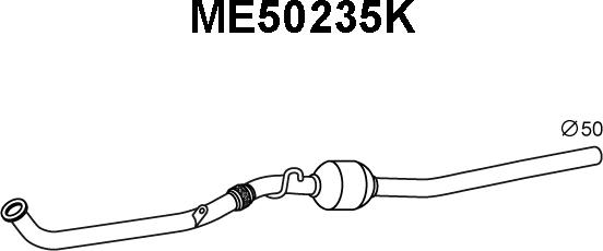 Veneporte ME50235K - Katalitik çevirici furqanavto.az