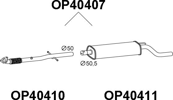 Veneporte OP40407 - Ön səsboğucu furqanavto.az