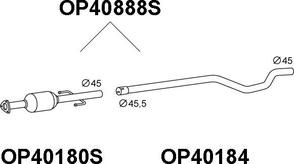 Veneporte OP40888S - Tüs / Hissəcik filtri, egzoz sistemi furqanavto.az